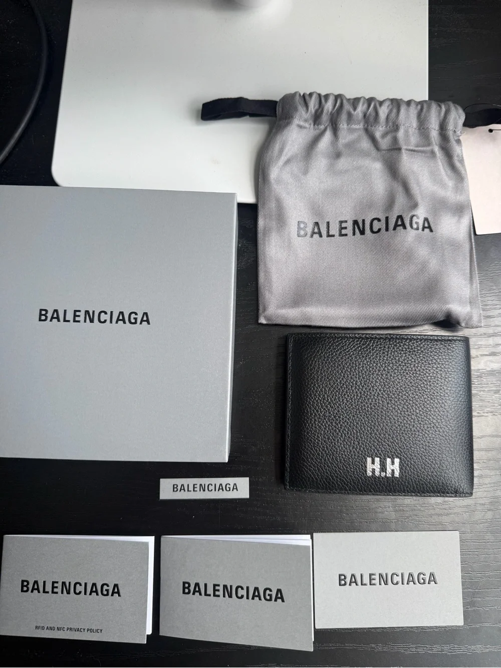 Balenciaga bi-fold wallet
